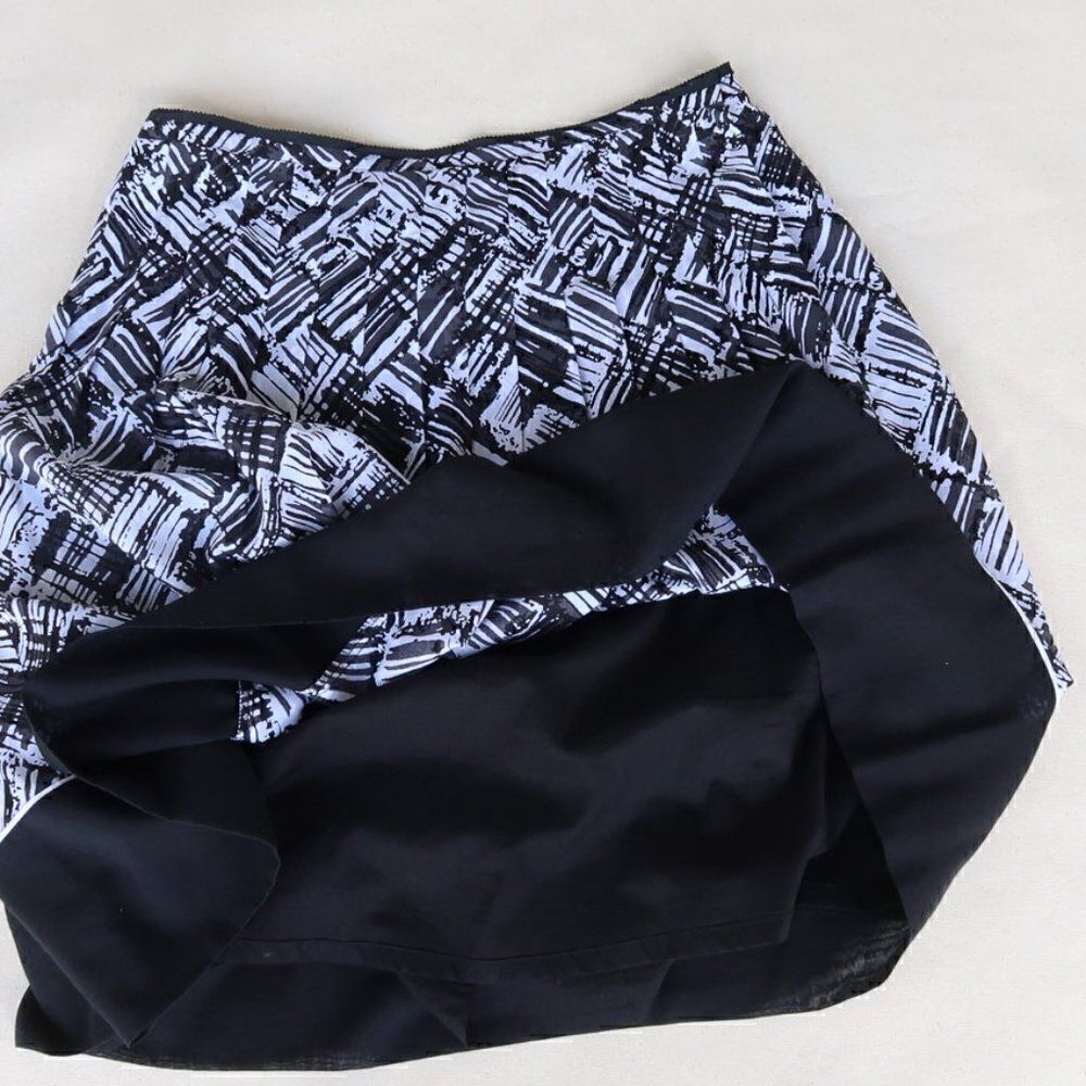 TALBOTS Pleated Cotton/Silk Skirt - Picture 6 of 10